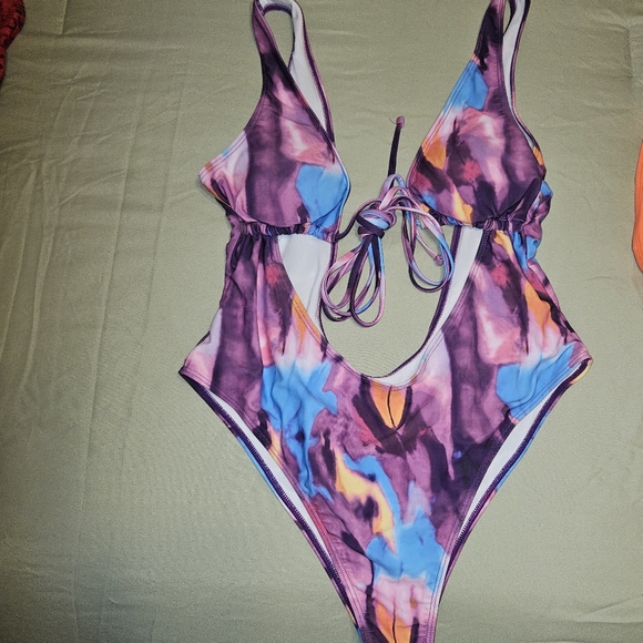 Matte Collection one piece swimsuit - Picture 1 of 1
